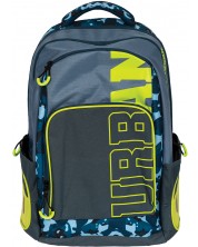 Σχολική ανατομική τσάντα  S. Cool Urban - Blue & Green -1