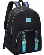 Σχολική τσάντα Miss Lemonade Holo -  2 τμήματα, μαύρη 