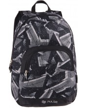 Σχολική τσάντα Pulse Solo - Gray Triangle -1