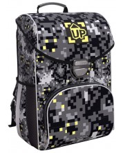 Σχολική τσάντα πλάτης Erich Krause ErgoLine - Pixel Game, 15 l,με ιμάντα στήθους