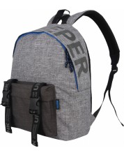 Σχολική τσάντα  Unkeeper Buckles - Ανοιχτό γκρι