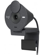 Web κάμερα Logitech - Brio 300 Full HD, 1080p, USB, Graphite -1