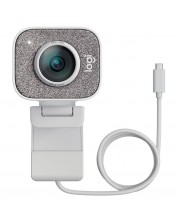 Web κάμερα Logitech - StreamCam, άσπρη -1