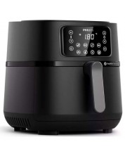 Φριτέζα ζεστού αέρα Philips - Airfryer XXL Connected HD9285/96, μαύρη -1