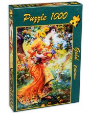 Παζλ Gold Puzzle 1000 κομμάτια - Στον λαχανόκηπο  -1
