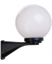 Εξωτερική Απλίκα  Smarter - Sfera 200 9787, IP44, E27, 1x28W, μαύρο με άσπρο -1