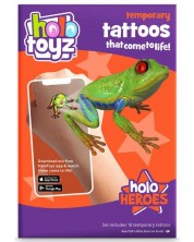 Προσωρινά τατουάζ HoloToyz Augmented Reality - Ήρωες -1