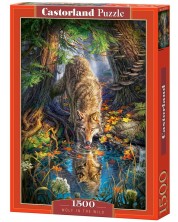 Παζλ Castorland 1500 κομμάτια - Λύκος στην άγρια φύση