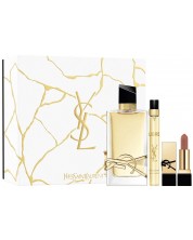 Yves Saint Laurent Σετ - Eau de Parfum Libre, 90 και 10 ml + κραγιόν, 1.3 ml -1