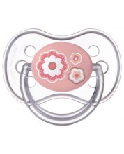 Πιπίλα Canpol - Newborn Baby,0-6 μηνών, ροζ -1