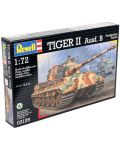 Μοντέλο συναρμολογημένης τάνκ Revell - Tiger II Ausf. B (03129) - 3t