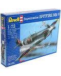 Συναρμολογημένο μοντέλο στρατιωτικού αεροσκάφους Revell - Spitfire Mk.V (04164) - 3t