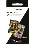 Χαρτί φωτογραφιών Canon - Zink 2x3", за Zoemini, 20 τεμάχια - 1t