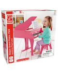 Παιδικό μουσικό όργανο Hape - Πιάνο, ροζ - 5t