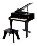 Παιδικό μουσικό όργανο Hape - Πιάνο, μαύρο - 2t