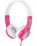 Παιδικά ακουστικά BuddyPhones - CONNECT, ροζ - 2t