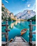 Παζλ Clementoni 500 κομμάτια - Λίμνη Braies, Ιταλία  - 2t