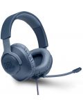 Ακουστικά Gaming JBL - Quantum 100, μπλε - 2t