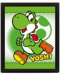 3D αφίσα με κορνίζα Pyramid Games: Super Mario - Mario & Yoshi - 2t