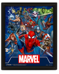 3D αφίσα με κορνίζα Pyramid Marvel: Avengers - The Avengers - 1t