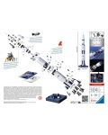 Παζλ 3D Ravensburger  440 κομμάτια  - Πύραυλος Apollo Saturn V - 3t