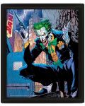 3D αφίσα με κορνίζα  Pyramid DC Comics: Batman - The Joker (Bang) - 1t