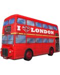 3D παζλ Ravensburger 216 κομμάτια - Μολυβοθήκη Λεωφορείο Λονδίνου   - 2t