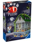 Ravensburger 3D παζλ 216 κομματιών- Στοιχειωμένο σπίτι - 1t
