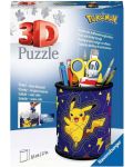 Παζλ 3D Ravensburger  54 κομμάτια  - Μολυβοθήκη Pokemon - 1t