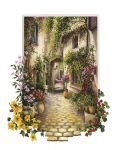 Παζλ Art Puzzle 500 κομμάτια - Στο μικρό χωριουδάκι με τα λουλούδια, Eric Erwin - 2t