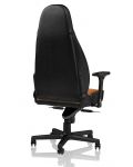 Καρέκλα gaming noblechairs - ICON, φυσικό δέρμα, cognac/black - 6t