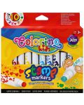Έγχρωμες σφραγίδες Colorino Kids - σε μορφή μαρκαδόρων - 1t