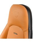 Καρέκλα gaming noblechairs - ICON, φυσικό δέρμα, cognac/black - 7t