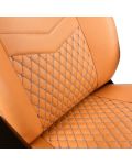 Καρέκλα gaming noblechairs - ICON, φυσικό δέρμα, cognac/black - 9t