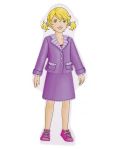 Κούκλα για ντύσιμο Goki - Με μαγνητικά ρούχα - 4t