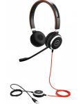 Ακουστικά Jabra Evolve - 40, μαύρα - 1t