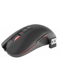 Gaming ποντίκι Genesis - Zircon 330, οπτικό, ασύρματο, μαύρο - 3t