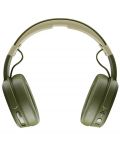 Ακουστικά με μικρόφωνο Skullcandy - Crusher Wireless, moss/olive/yellow - 3t