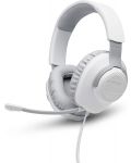 Ακουστικά Gaming JBL - Quantum 100, λευκά - 1t