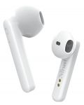 Ασύρματα ακουστικά Trust - Primo Touch, TWS, λευκά - 3t