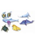 Δημιουργικό σετ  για οριγκάμι Folia - Κόσμος των ζώων, υποβρύχιος κόσμος - 2t