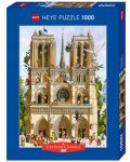 Παζλ Heye 1000 κομμάτια - Vive Notre Dame!, Jean-Jacques Loup - 1t