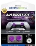 Αξεσουάρ KontrolFreek - Performance Thumbsticks + Precision Rings Fenzy Edition,μωβ (PS4/PS5) - 1t