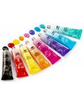 Ακρυλικά χρώματα Kidea - 24 χρώματα, 6 ml - 4t