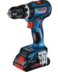 Δραπανοκατσάβιδο Bosch - Professional GSB 18V-90 C, L-Boxx 136, Solo - 2t