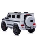 Αυτοκίνητο με μπαταρία Chipolino -Mercedes G63 AMG, λευκό - 4t