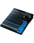 Αναλογικό μίξερ Yamaha - Studio&PA MG 16 XU, μαύρο/μπλε - 1t