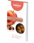 Αρωματικό κερί Bolsius True Scents - Μήλο και κανέλα, 6 τεμάχια - 1t