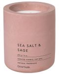 Αρωματικό κερί  Blomus Fraga - L, Sea Salt & Sage, Withered Rose - 1t