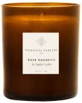 Αρωματικό κερί Essential Parfums - Rose Magnetic by Sophie Labbé, 270 g - 1t